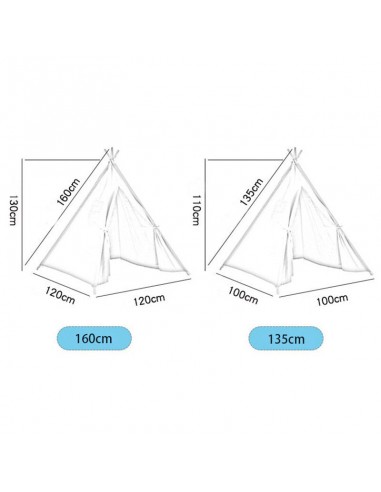 Tipi Enfant Blanc pour Chambre suggérées chez