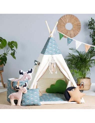 Tipi Enfant avec Motifs Cerfs solde