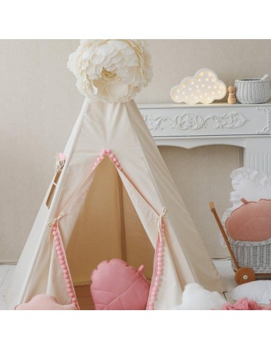 Ensemble Tipi « Fluffy Pompoms » avec Pompons et Tapis shop