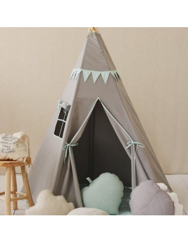 Tente tipi « Mint Love » avec guirlande en ligne des produits 