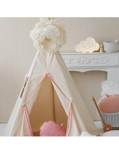 Tente Tipi « Fluffy Pompons » En savoir plus