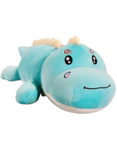 Peluche Dinosaure Bleu Yeux ouverts store