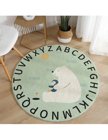 Tapis Rond Ours avec Alphabet Toutes les collections ici