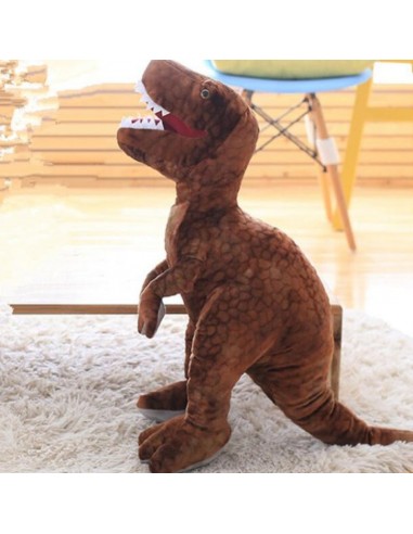 Peluche Dinosaure T-REX Marron Rexy Fin de série