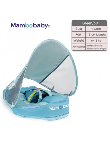 Bouée pour bébé avec ombrelle anti-UV Vous souhaitez 