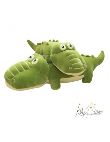 Une peluche coussin crocodile 45-100cm solde