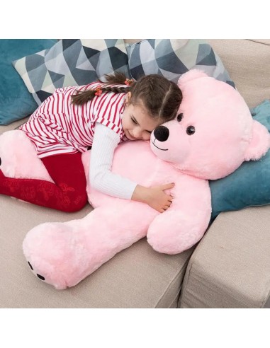 Adorable colorful bear cushion XL online