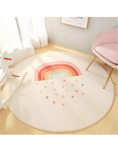 Children's rug in soft colors Pour