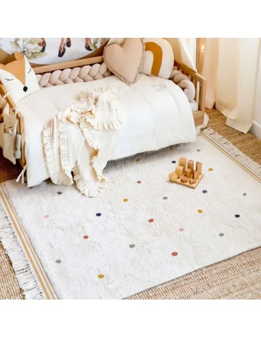 colors dots rug ou a consommer sur place