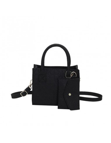 Sac Bandoulière Femme Luxe : "BLACK" les ligaments