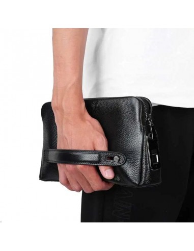 Pochette Homme Luxe : Lecteur d'Empreinte Intégré ou a consommer sur place