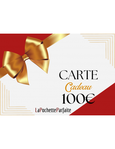 Carte Cadeau LaPochetteParfaite 100€ Véritable concentré