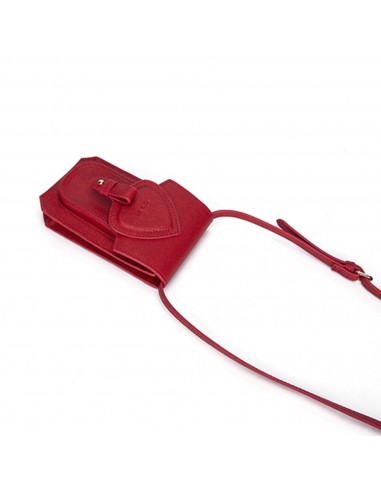 POCHETTE TELEPHONE EMELYNE - Vachette - Rouge Venez acheter